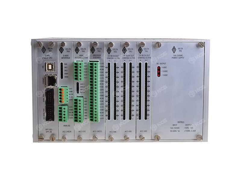 DELTA TAU<br/>UMAC TURBO PMAC2 CPU<br/>OPT-5E3 OPT-2B　2-AXIS INTERFACE ANALOG　ACC-24E2A