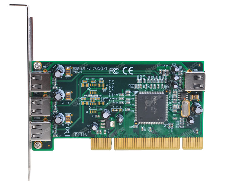 USB 2.0 PCI CARD(LP) Ver:2.0