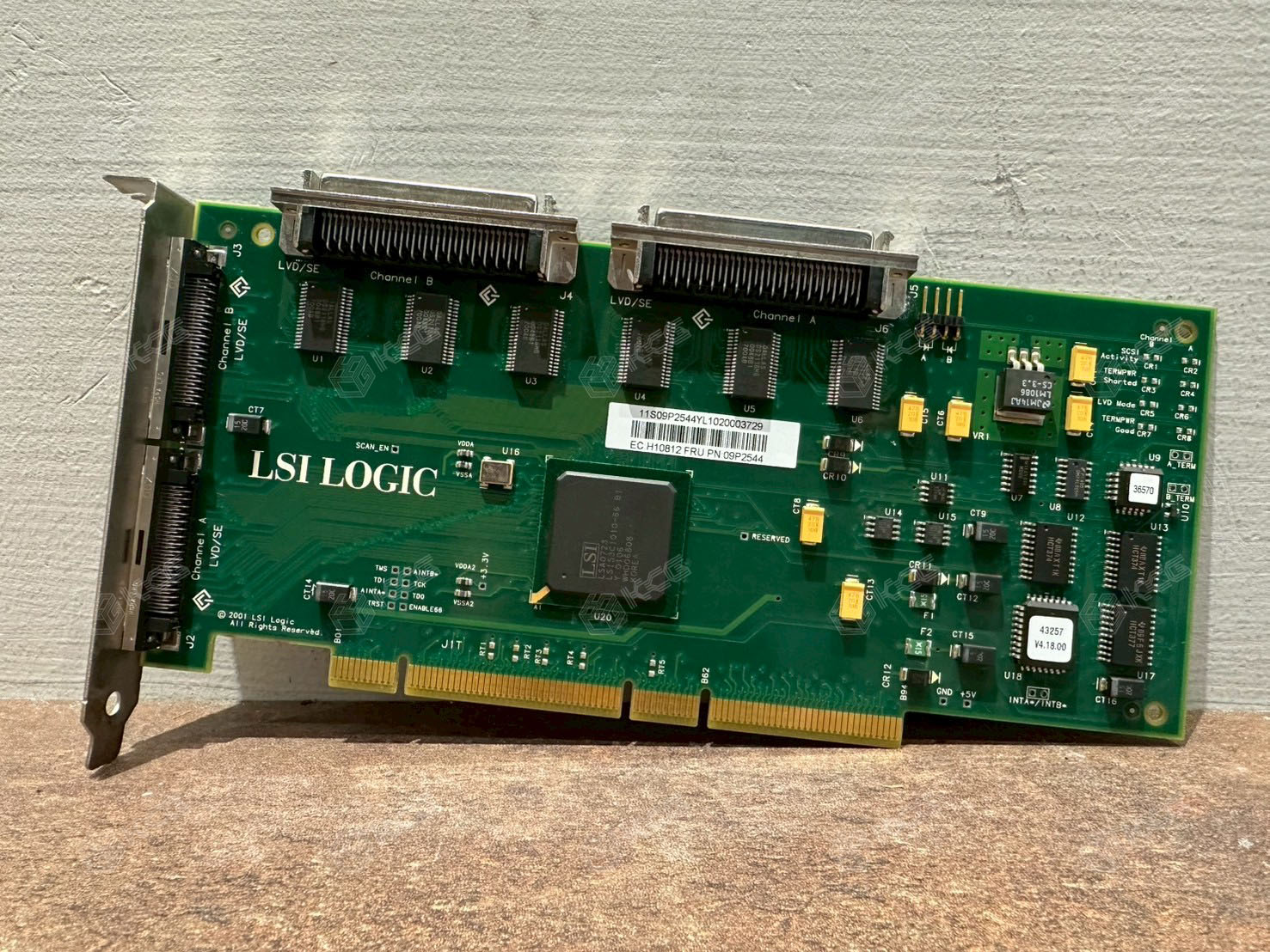 LSI LOGIC<br/>LSI22915<br/>FRU P/N 09P2544