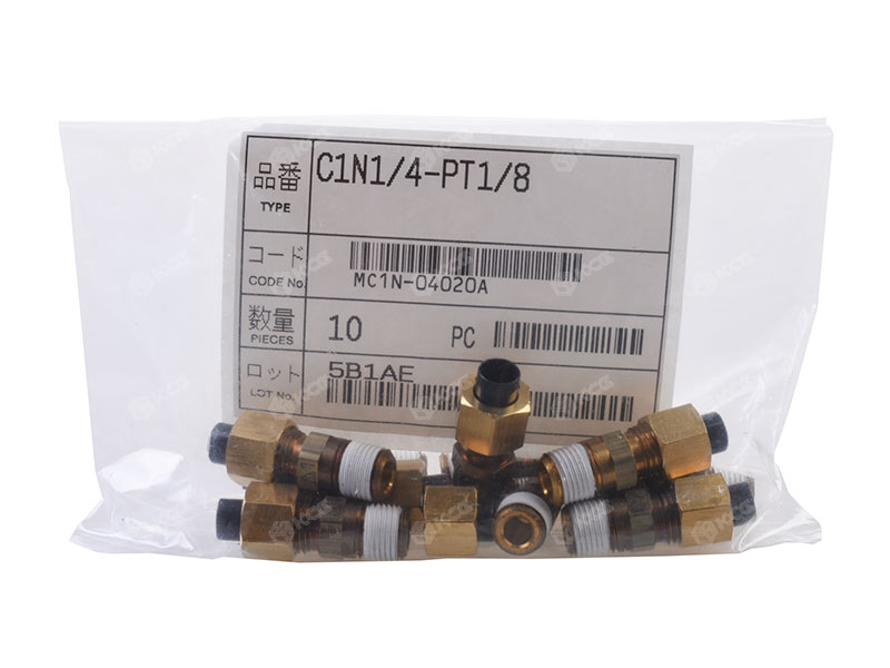 NITTA<br/>C1N1/4-PT1/8 +配線