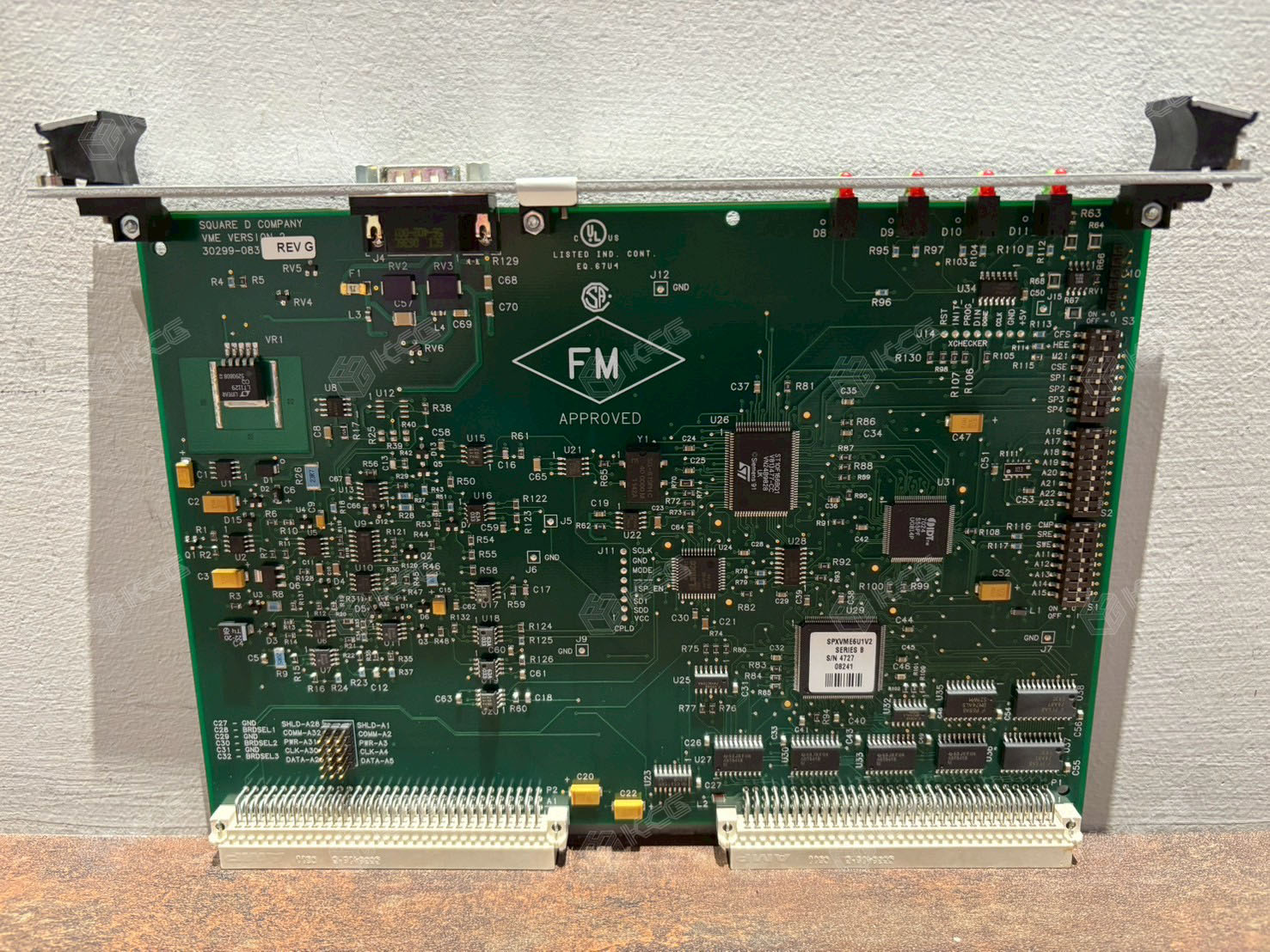 SQUARE D<br/>0660-01809<br/>INTF CARD B VME 0425<br/>SPX VME6U1V2<br/>30299-083 REV.G