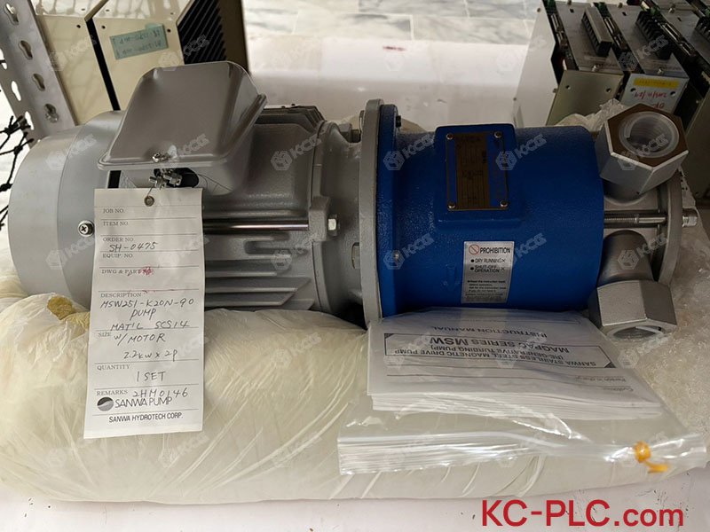 SANWA PUMP<br/>MSW251-K20N-90　2.2KW　2P<br/>TOSHIBA<br/>IK-FCKL8