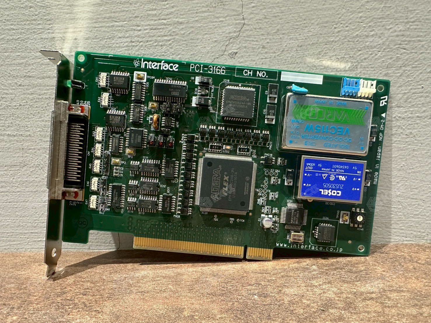 INTERFACE<br/>PCI-3166