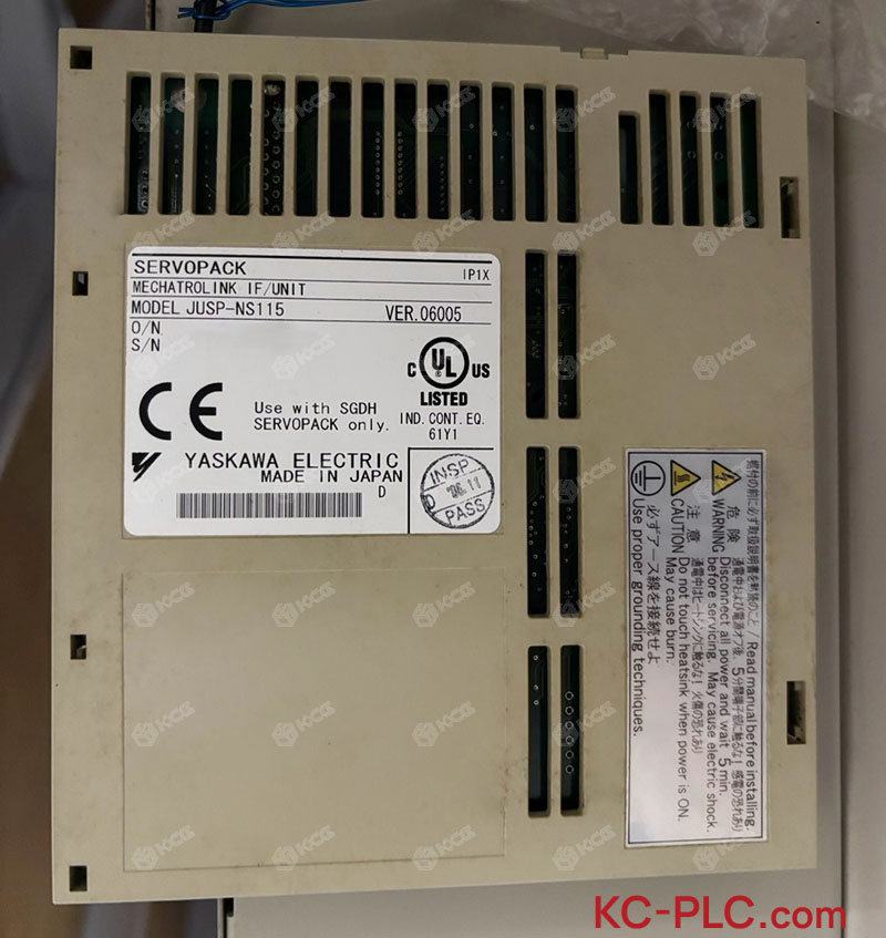 YASKAWA<br/>JUSP-NS115