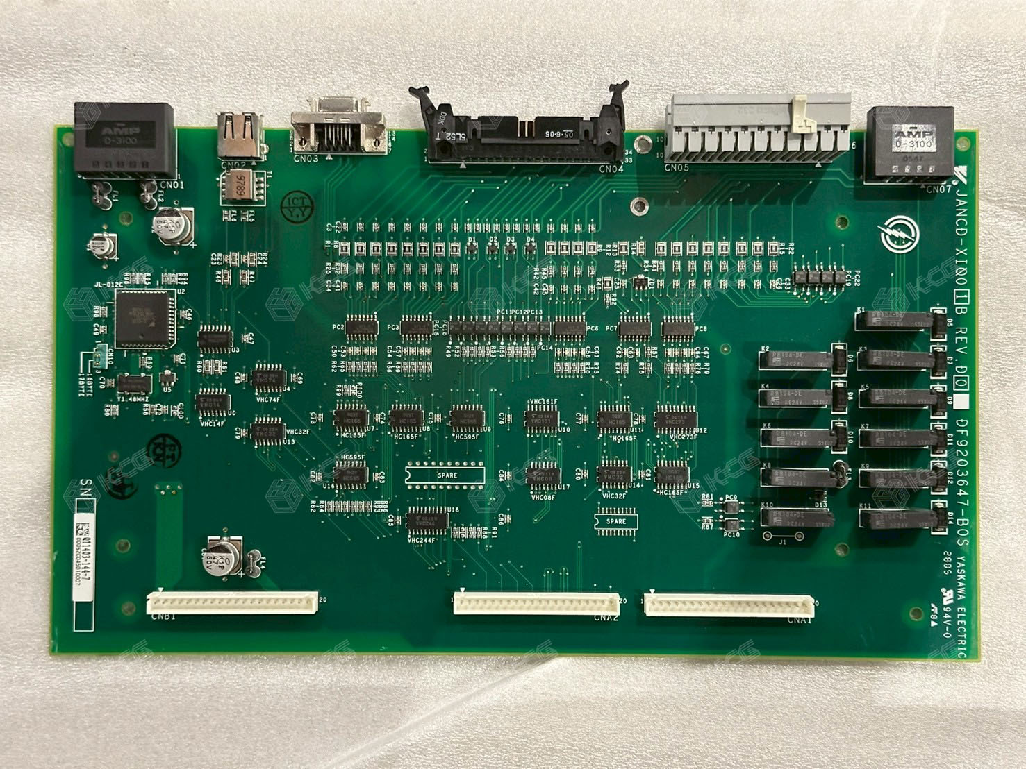 YASKAWA<br/>JANCD-XIO01B REV.D0