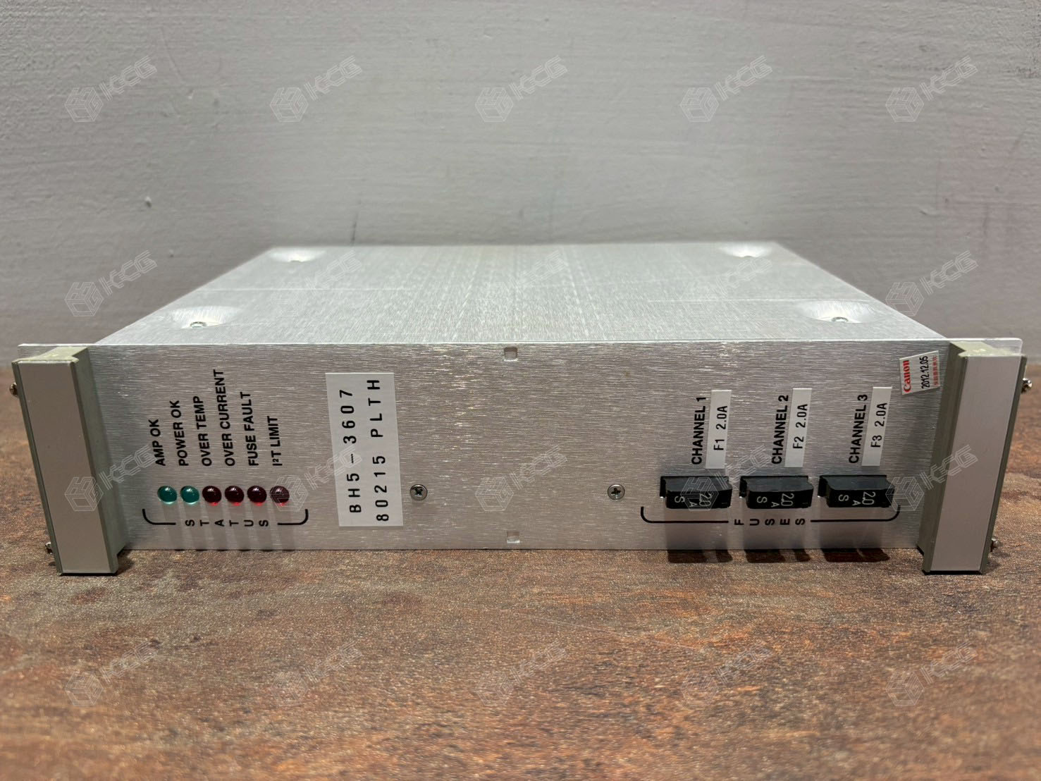 CANON<br/>BH5-3607 80215 PLTH<br/>800-762