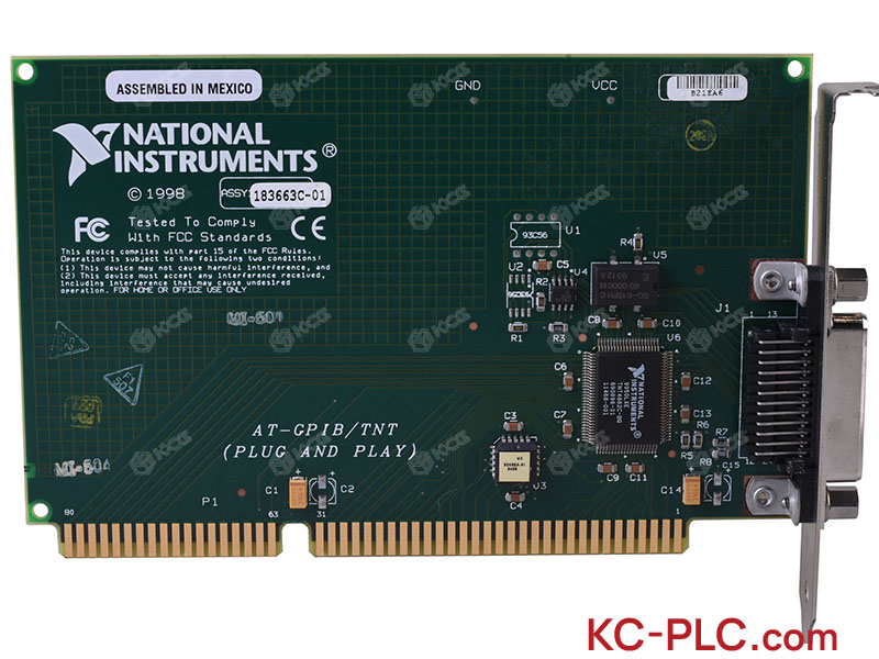 NATIONAL INSTRUMENTS<br/>AT-GPIB/TNT ASSY 183663C-01